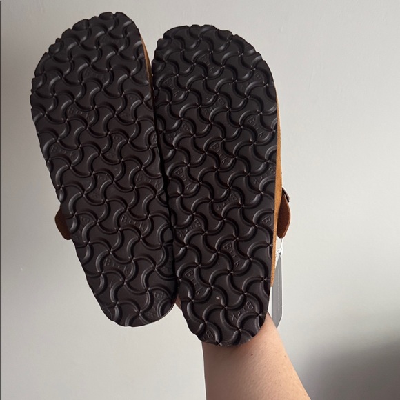 Birkenstock Women's Boston Braided Suede Slip-On Clog mink size 40 or 9 USA - Picture 5 of 7